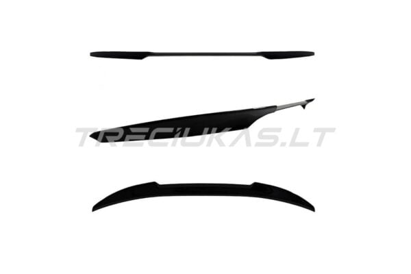 BMW G30 F90 V style spoileris juodas blizgus