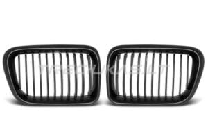 bmw e36 groteles grill facelift matt matines juodos