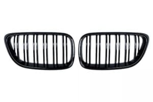 BMW f22 f23 performance preikines dvigubos blizgios groteles grill